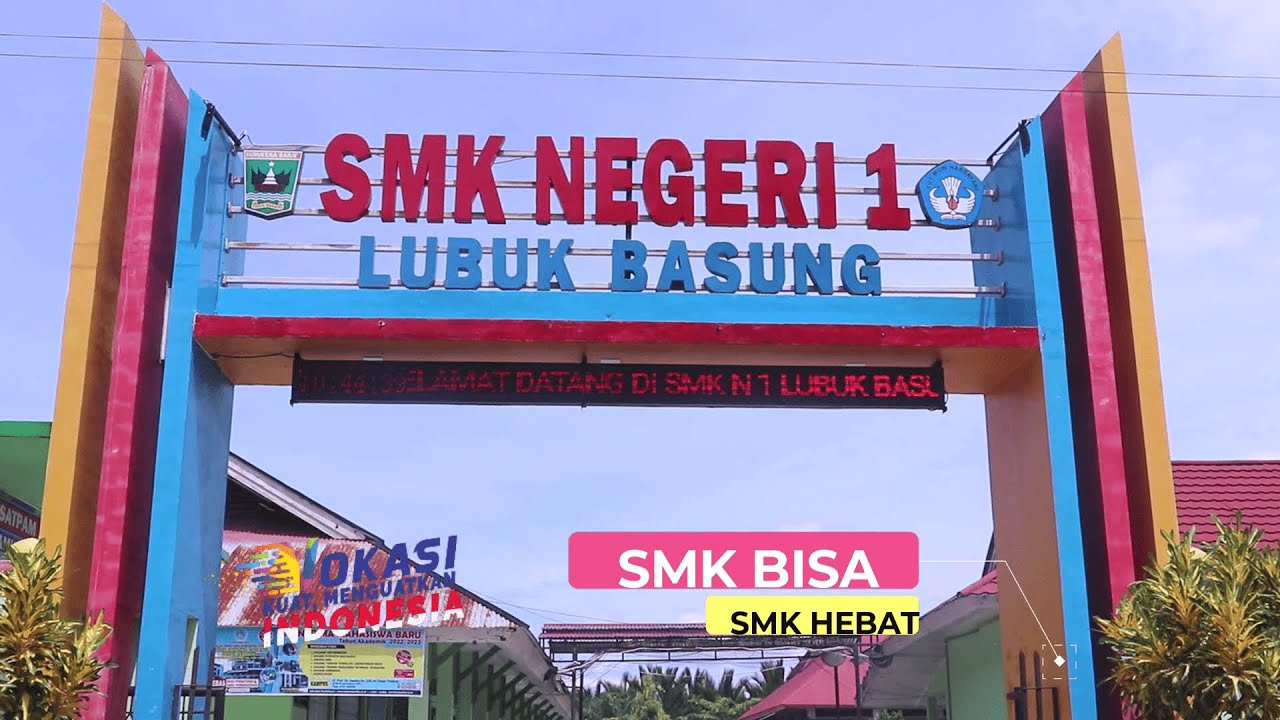 Gerbang SMK Negeri 1 Lubuk Basung